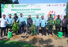 Peringati HUT Adyaksa Ke 64, KEJARI dan TTL Wujudkan Lingkungan Hijau Melalui Penanaman Pohon