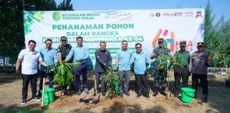 Peringati HUT Adyaksa Ke 64, KEJARI dan TTL Wujudkan Lingkungan Hijau Melalui Penanaman Pohon