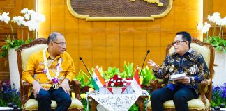 Terima Dubes India Untuk Indonesia dan Timor Leste di Grahadi, Pj. Gubernur Adhy Tawarkan Kerja Sama Di Beberapa Bidang Terima Dubes India Untuk Indonesia dan Timor Leste di Grahadi, Pj. Gubernur Adhy Tawarkan Kerja Sama Di Beberapa Bidang (foto : ist)