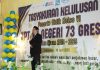 Tasyakuran Kelulusan UPT SDN 73 Gresik, Semangat Cita-cita Menyongsong Indonesia Emas Tasyakuran Kelulusan UPT SDN 73 Gresik, Semangat Cita-cita Menyongsong Indonesia Emas (foto : ist)