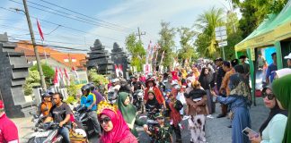 Pawai dan Bazar Rangkaian Acara Agustusan Dusun Gopa’an RT 09