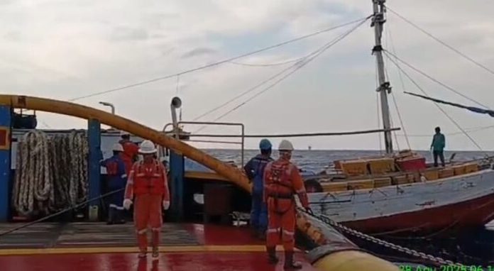 KLM Ayta CK2 Hilang Kontak 4 Hari, Ditemukan di Rembang Seluruh Awak Selamat