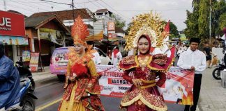 Warga Sidomulyo Gelar Karnaval Desa Meriahkan HUT RI Ke 80