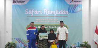 Safari Ramadan 1447 H, PT Pertamina Lubricants Santuni 130 Anak Yatim di Sekitar Wilayah Operasi Gresik