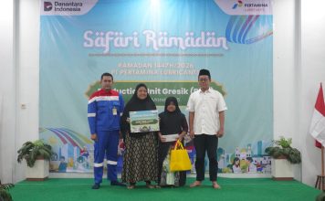 Safari Ramadan 1447 H, PT Pertamina Lubricants Santuni 130 Anak Yatim di Sekitar Wilayah Operasi Gresik