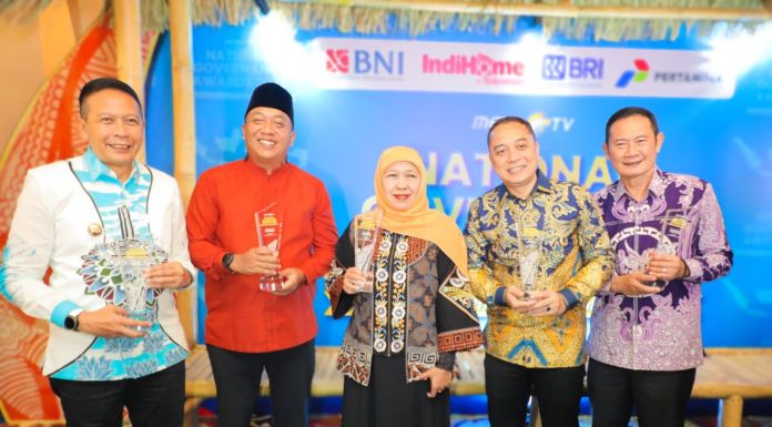 Jawa Timur Raih Penghargaan National Governance Awards 2026 Kategori Outstanding Province in Supporting Koperasi Desa Merah Putih Program