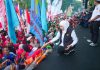 Gubernur Khofifah, Wagub Emil dan Forkopimda Jatim Bersama Ribuan Buruh Peringati May Day 2026 di Halaman Kantor Gubernur Jawa Timur
