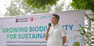 Komitmen Pelabuhan Berkelanjutan : Terminal Teluk Lamong Luncurkan Green House Titik Hijau dan Terima Tanaman Langka dari Kebun Raya Purwodadi