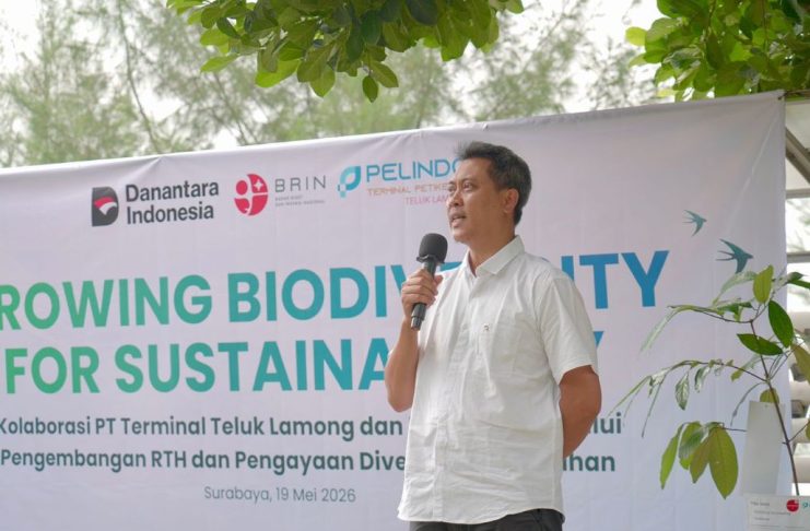 Komitmen Pelabuhan Berkelanjutan : Terminal Teluk Lamong Luncurkan Green House Titik Hijau dan Terima Tanaman Langka dari Kebun Raya Purwodadi