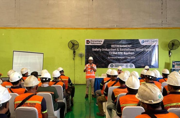 Sinergi TPK Berlian dan Koperasi TKBM Tanjung Perak, Latih 835 Pekerja Wujudkan Operasional Pelabuhan Yang Aman dan Handal