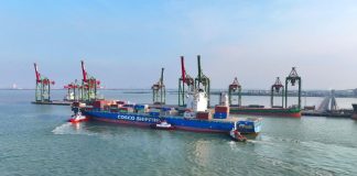 COSCO Pilih Terminal Teluk Lamong, Arus Petikemas International Tumbuh Lebih Dari 90%