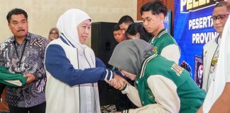 Lepas 45 Kontingen LKS Jatim Tingkat Nasional 2026, Gubernur Khofifah Optimis Jatim Raih Juara Umum