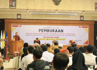 Wabup Gresik Lepas 200 Mahasiswa KKN Unigres, Dorong Hadirkan Solusi Nyata Bagi Desa