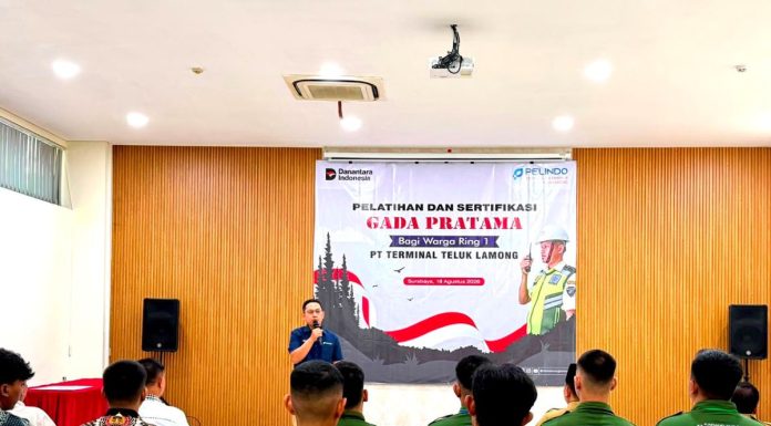 PT Terminal Teluk Lamong Siapkan Tenaga Pengamanan Profesional Dari Warga Ring 1