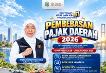 Sambut Hari Jadi ke-81 Jatim, Gubernur Khofifah Kembali Berikan Pembebasan dan Keringanan Pajak Kendaraan Bermotor Selama Dua Bulan